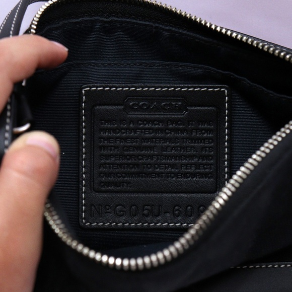 Original Coach Black Mini Bag - Picture 3 of 8